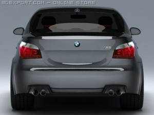 bmw m5 3D Модель