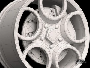 alfa 8c rim 3D Model