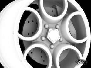 alfa 8c rim Modelo 3D