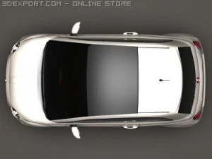 fiat 500 3D Model