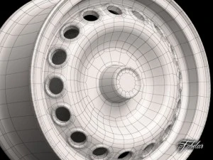 alfa romeo giulia rim 3D Model