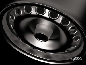 alfa romeo giulia rim Modèle 3D