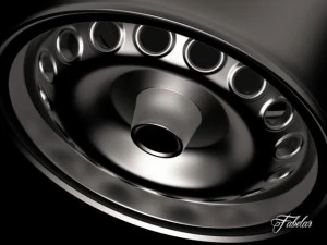 alfa romeo giulia rim 3D Model