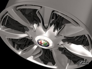 alfa pandion rim 3D 模型
