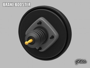 brake booster 3D 모델