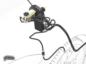 car brake system 3Dモデル