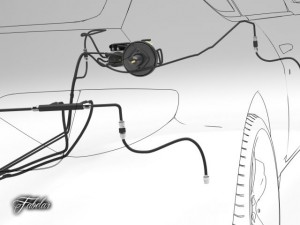 car brake system 3Dモデル