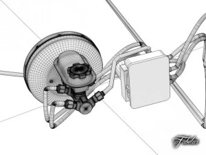 car brake system 3D Model