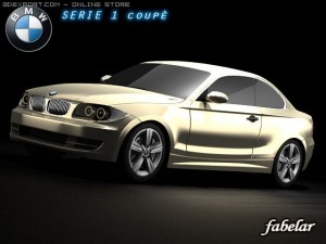 bmw 135i 2008 3D 模型