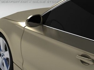 bmw 135i 2008 3D Model