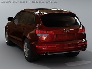audi q7 Modèle 3D