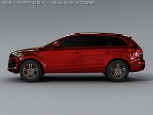 audi q7 Modèle 3D