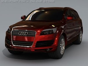 audi q7 Modèle 3D