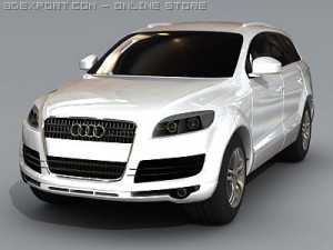 audi q7 Modèle 3D