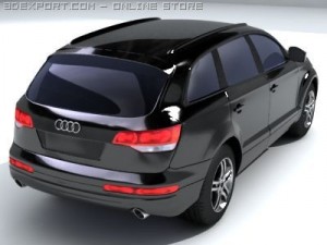 audi q7 Modèle 3D