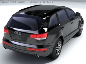 audi q7 3D Model