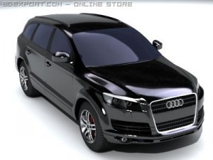 audi q7 Modèle 3D