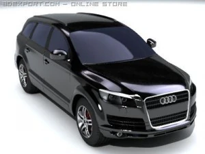 audi q7 3D Model