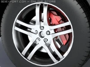 audi q7 3D Model
