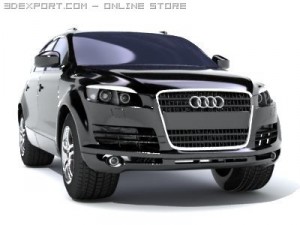 audi q7 Modèle 3D