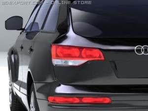 audi q7 Modèle 3D