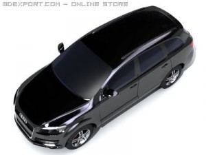 audi q7 Modèle 3D