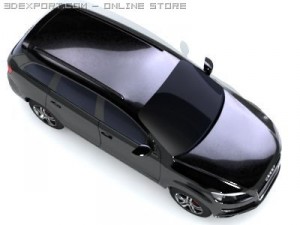 audi q7 Modèle 3D