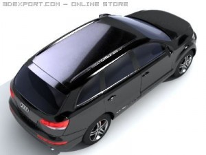 audi q7 Modèle 3D