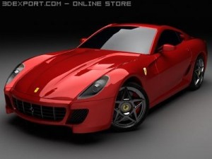 ferrari 599 fiorano Modello 3D