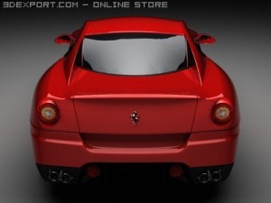 ferrari 599 fiorano Modello 3D