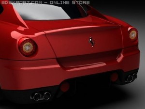 ferrari 599 fiorano Modello 3D