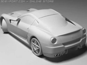 ferrari 599 fiorano 3D Model