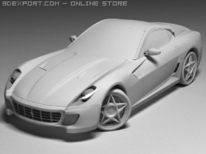 ferrari 599 fiorano Modello 3D