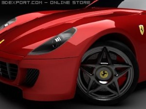 ferrari 599 fiorano Modello 3D