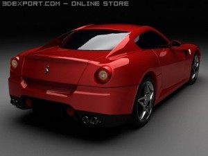 ferrari 599 fiorano Modello 3D
