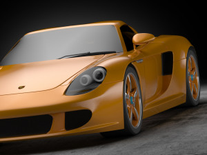 porsche carrera gt Modelo 3D