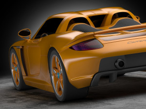 porsche carrera gt Modelo 3D