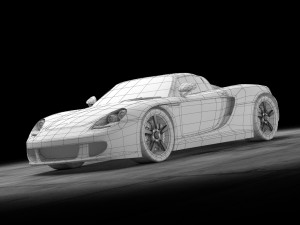 porsche carrera gt Modelo 3D