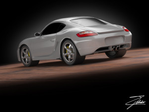 porsche cayman s Modèle 3D