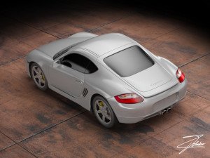 porsche cayman s Modèle 3D