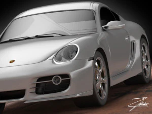 porsche cayman s 3D Model