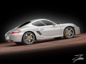 porsche cayman s Modèle 3D