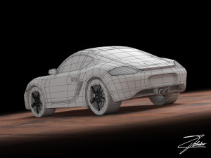 porsche cayman s Modèle 3D