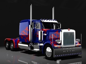 optimus prime 3D 모델