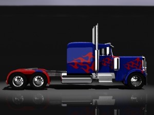 optimus prime Modèle 3D