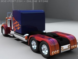 optimus prime Modèle 3D