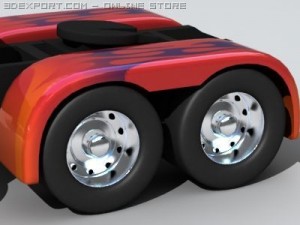 optimus prime Modèle 3D