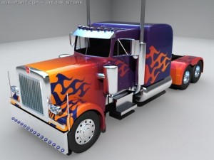 optimus prime Modèle 3D