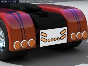 optimus prime 3D Model