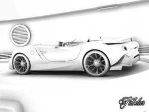 concepto de rap bmw Modelo 3D